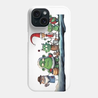 Christmas Cartoon Monsters Phone Case