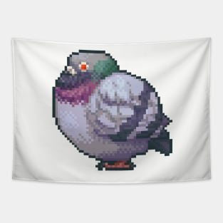 Rock Dove Pigeon Sprite Tapestry