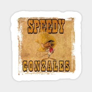 speedyGonzales #10 Art Drawing Retro Magnet