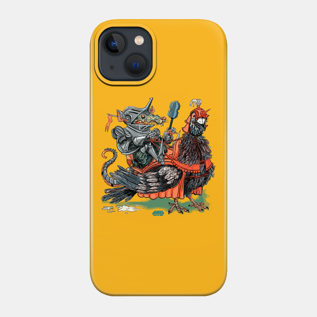 Rat Knight - Rat - Phone Case