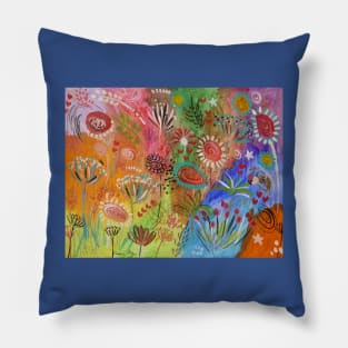 Colourful and Flroal Pillow