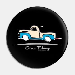 1952 Ford F 150 Gone Fishing Pin