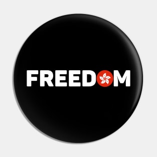 FREEDOM HONG KONG Pin