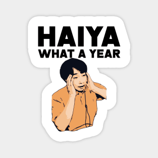 Haiya What A Year Uncle Roger Meme Magnet