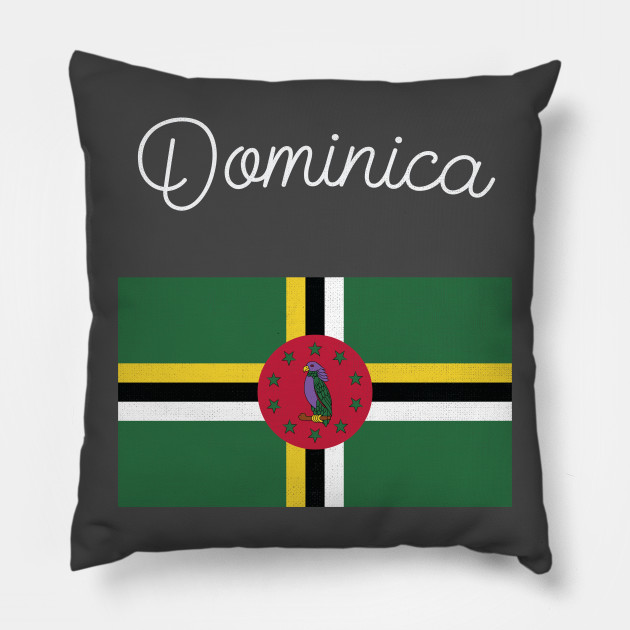 dominica flag dominica pillow