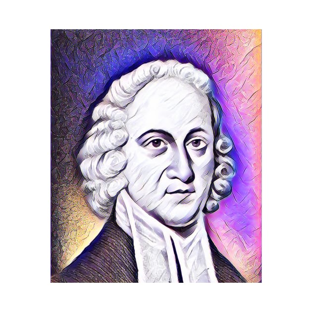 Jonathan Edwards Pink Portrait | Jonathan Edwards Artwork 8 by JustLit