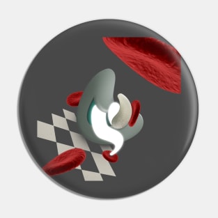 Red Blood Cells Pin