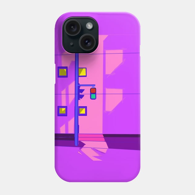 Retro traffic light Phone Case by Danwpap2