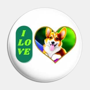 Cute Corgis Pin