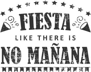 Fiesta like there is no mañana Magnet