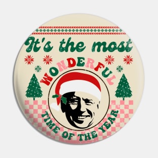 Funny Joe Biden Christmas Pin