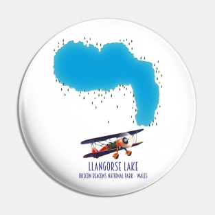 Llangorse Lake Wales Pin