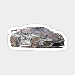 Porsche Magnet