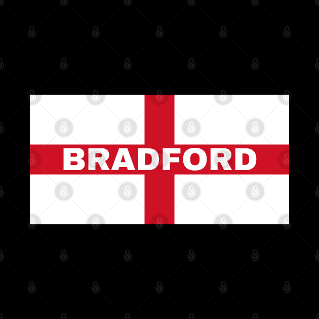 Bradford City in English Flag by aybe7elf