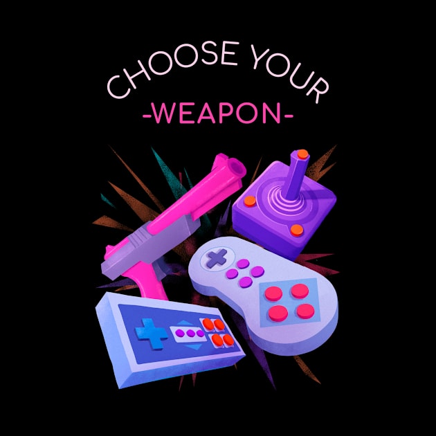 Gamers, choose your weapon by Darth Noob