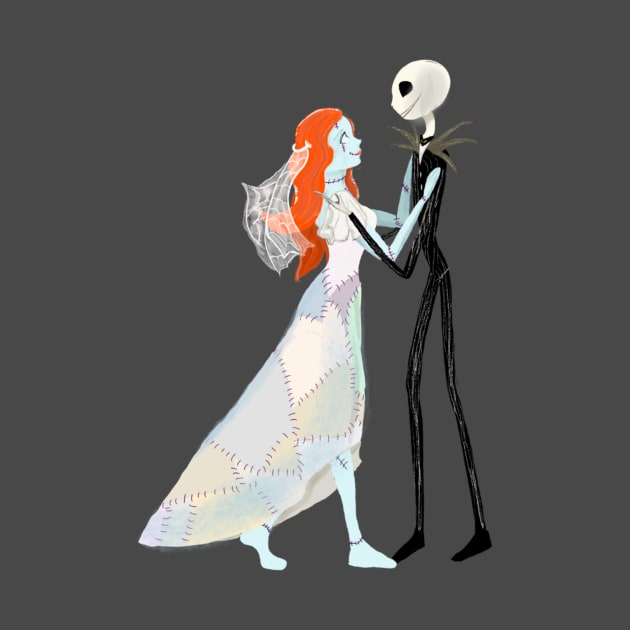 Jack and Sally Wedding by KP's Door