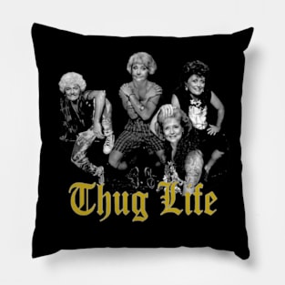 Thug Life Golden Pillow