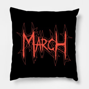 March Pillow