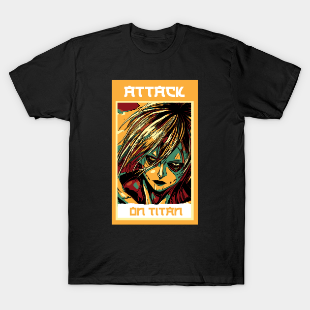 Discover female titan - Attack On Titan - T-Shirt