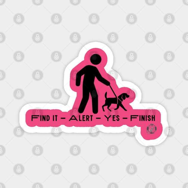 Nosework Find It Magnet by Jumpin' K-9's Store