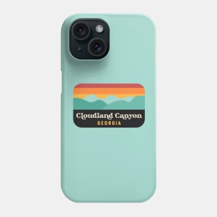 Cloudland Canyon State Park Georgia Camping Hiking Phone Case