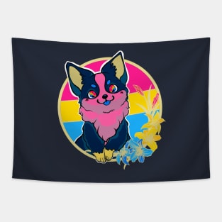 Pansexual corgi Tapestry