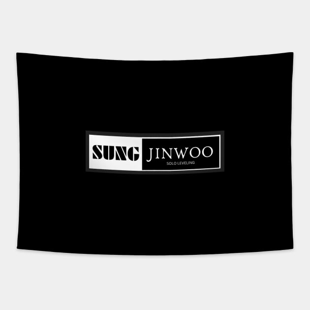 Sung Jinwoo: Shadow Monarch Fanart Tee Tapestry by We Connect Store