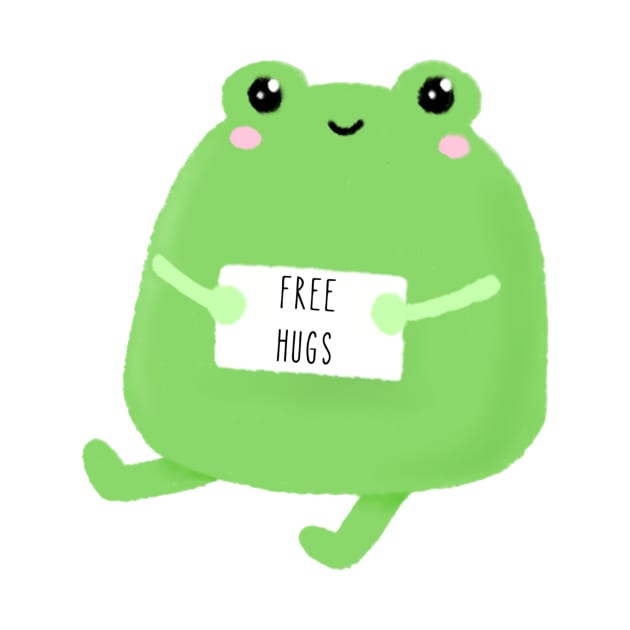 free hugs frog by mrnart27