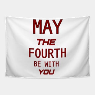 may the 4th be with you Tapestry