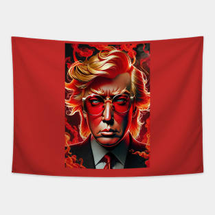 Donald Trump Red Tapestry