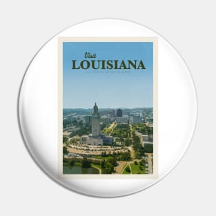 Visit Louisiana Pin