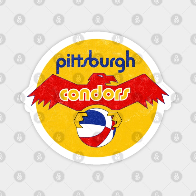 DEFUNCT - Pittsburgh Condors ABA Basketball 1971 Magnet by LocalZonly
