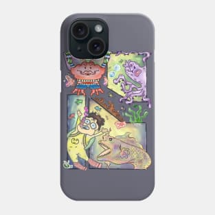 The Adventures of a Little Boy Rolling in the Ocean 012 Phone Case