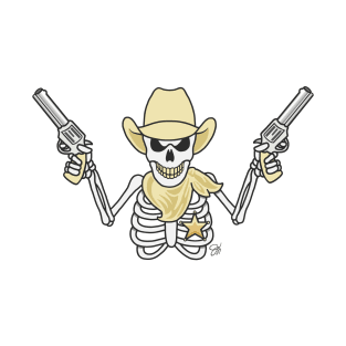 Skeleton Cowboy T-Shirt