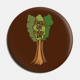 Earth Day is Every Day Pin