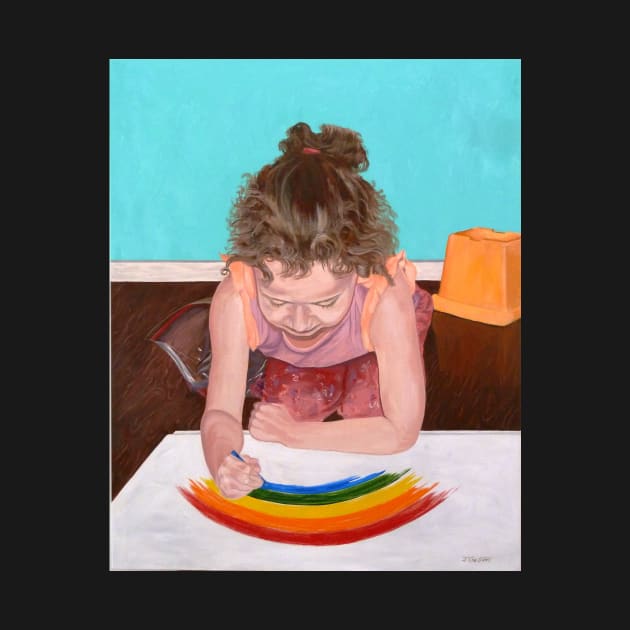 Rainbow Girl by Judy Geller