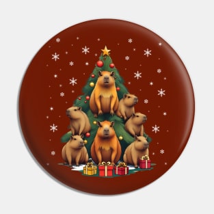 Capybara tree Christmas, Capybara Pets, Cute capybara Pin