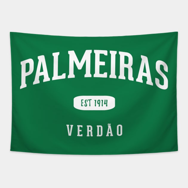 Palmeiras Tapestry by CulturedVisuals