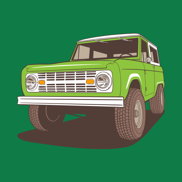 GREEN BRONCO by OldSkoolDesign