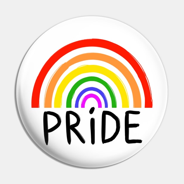 Rainbow Pride Pin by Micah