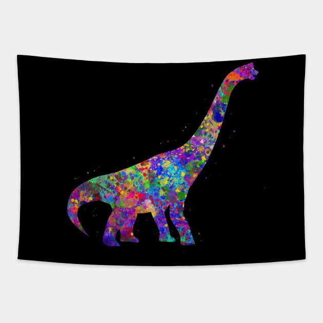 Brachiosaurus dinosaur Tapestry by Yahya Art