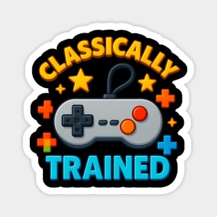 Classically Trained – Retro Gamer Edition Magnet