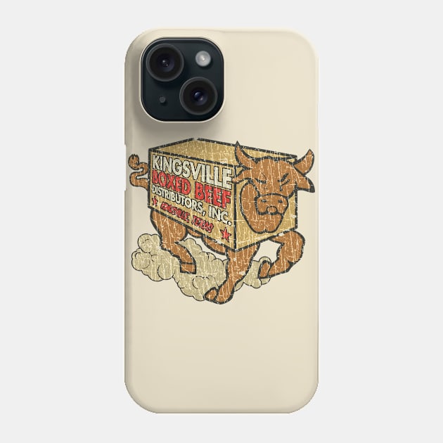 Kingsville Boxed Beef Distributors 1959 Phone Case by JCD666