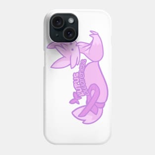 Lupus Awareness - Chibi Kawaii Wolf Phone Case