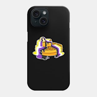 Nonbinary Pride Waffles LGBT Phone Case