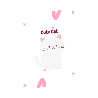 cut cat T-Shirt