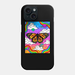 Butterfly skies Phone Case