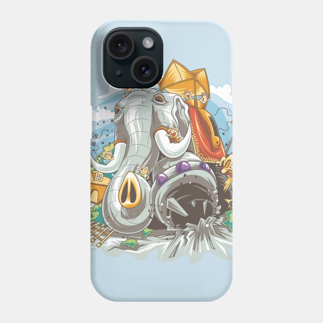 Lucy the Elephant Phone Case by justnerdin