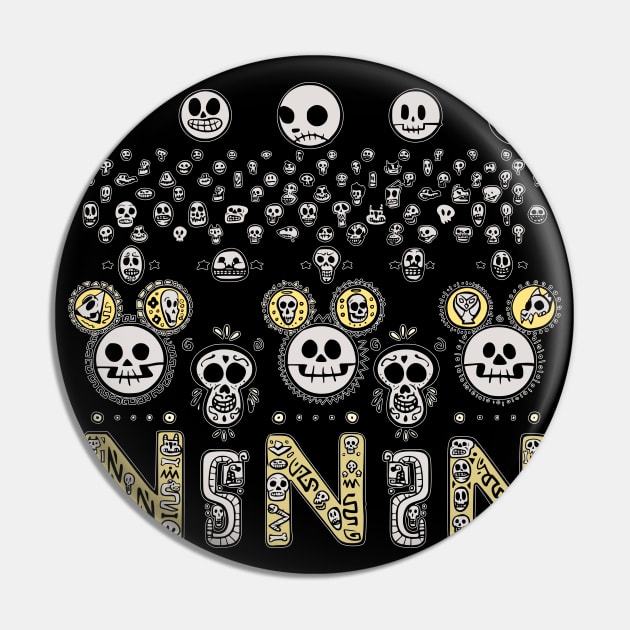 Calaveras Pin by Rubtox