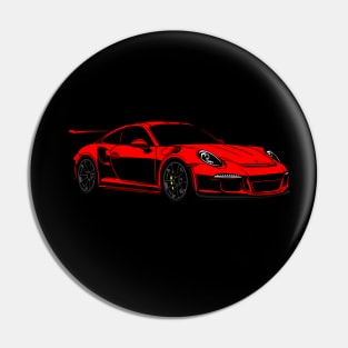 Racecar Motorsport 911 991 GT3 RS Car Pin